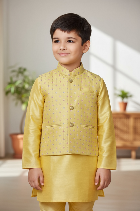 Kids kurta pajama set : boys by Kurti Connection USA