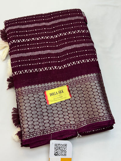 Dola silk saree - Kurti Connection USA