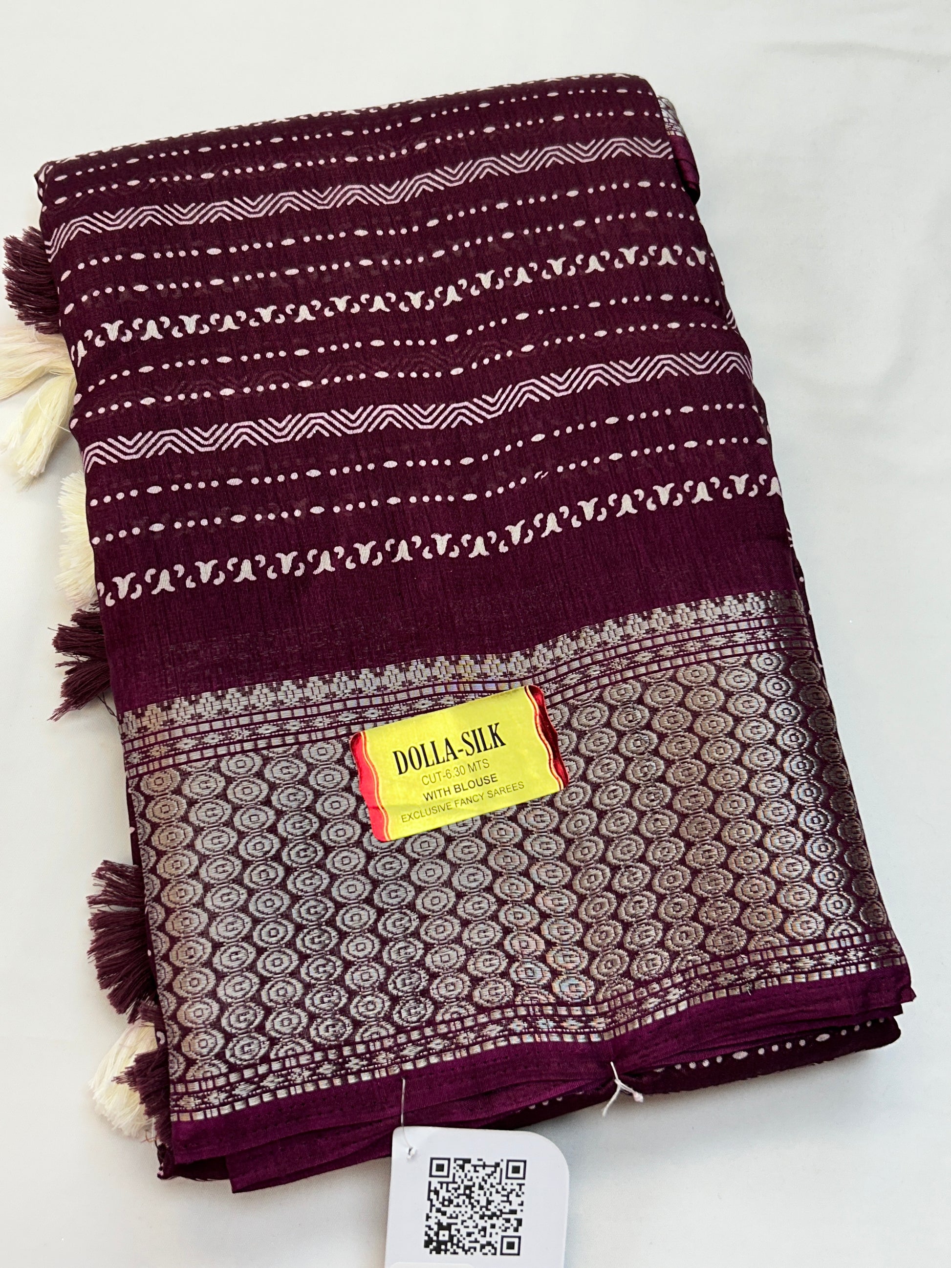 Dola silk saree - Kurti Connection USA