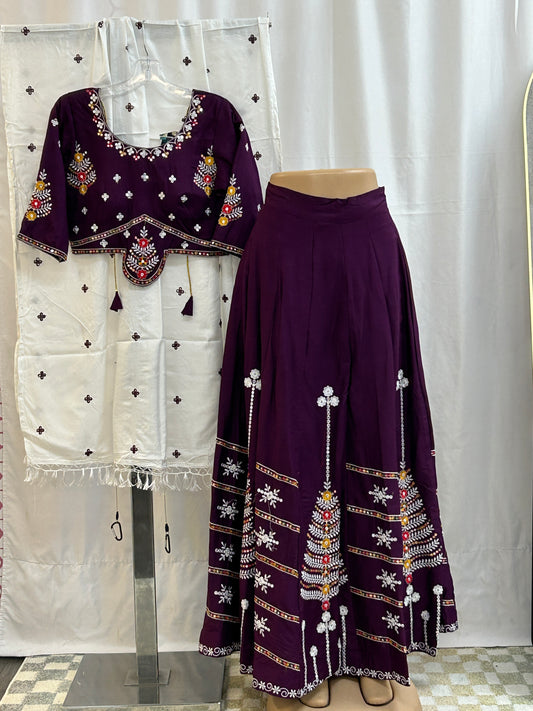 Cotton chaniya choli set - Kurti Connection USA