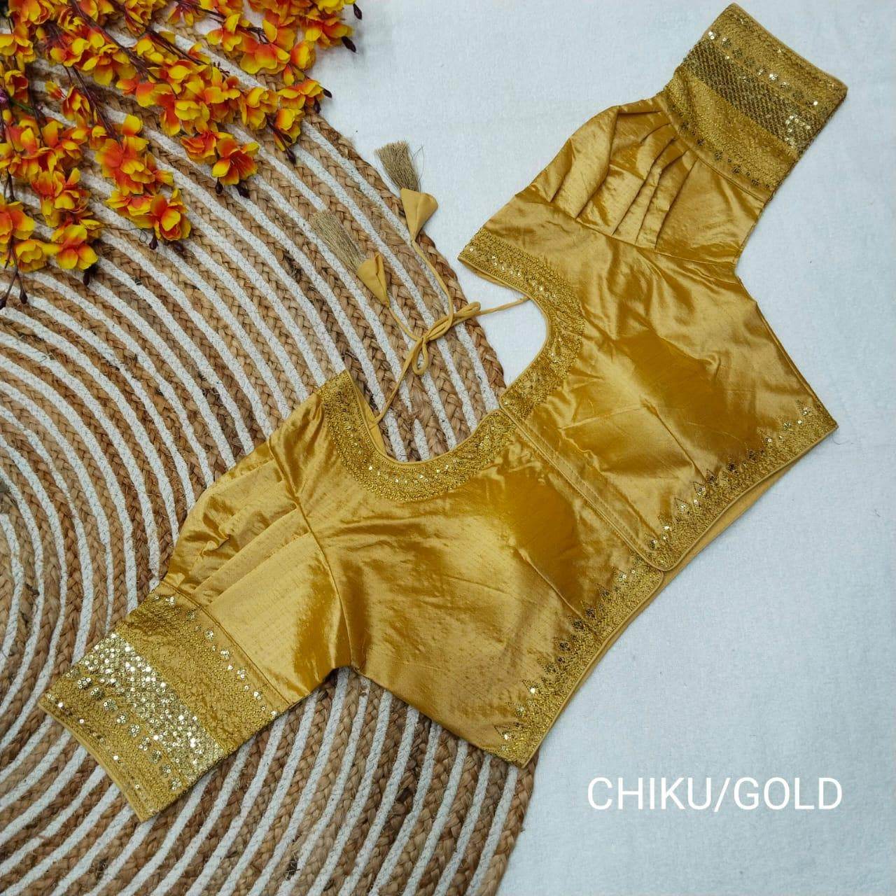 Silk Blouses : Colors available - Kurti Connection USA