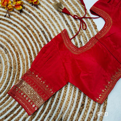 Silk Blouses : Colors available - Kurti Connection USA
