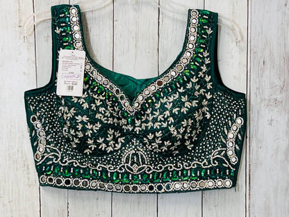 Heavy party wear blouse - Kurti Connection USA