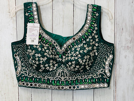 Heavy party wear blouse - Kurti Connection USA