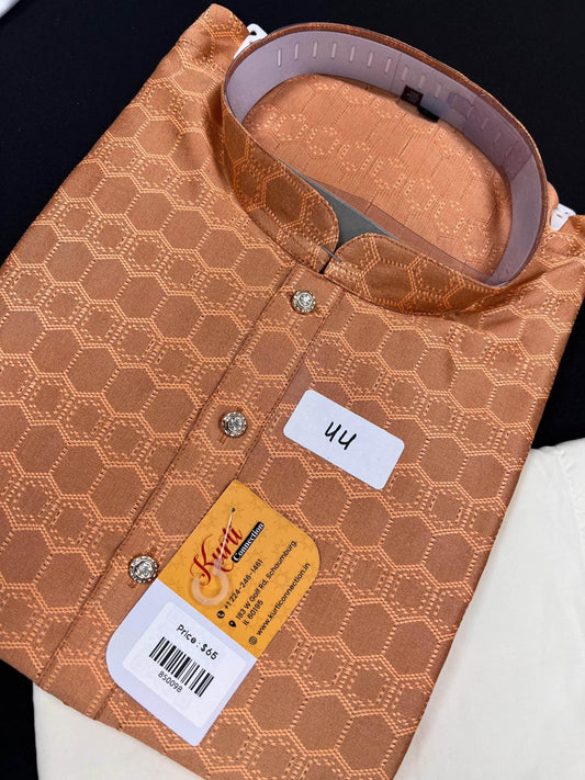 Silk kurta pajaama set - Kurti Connection USA