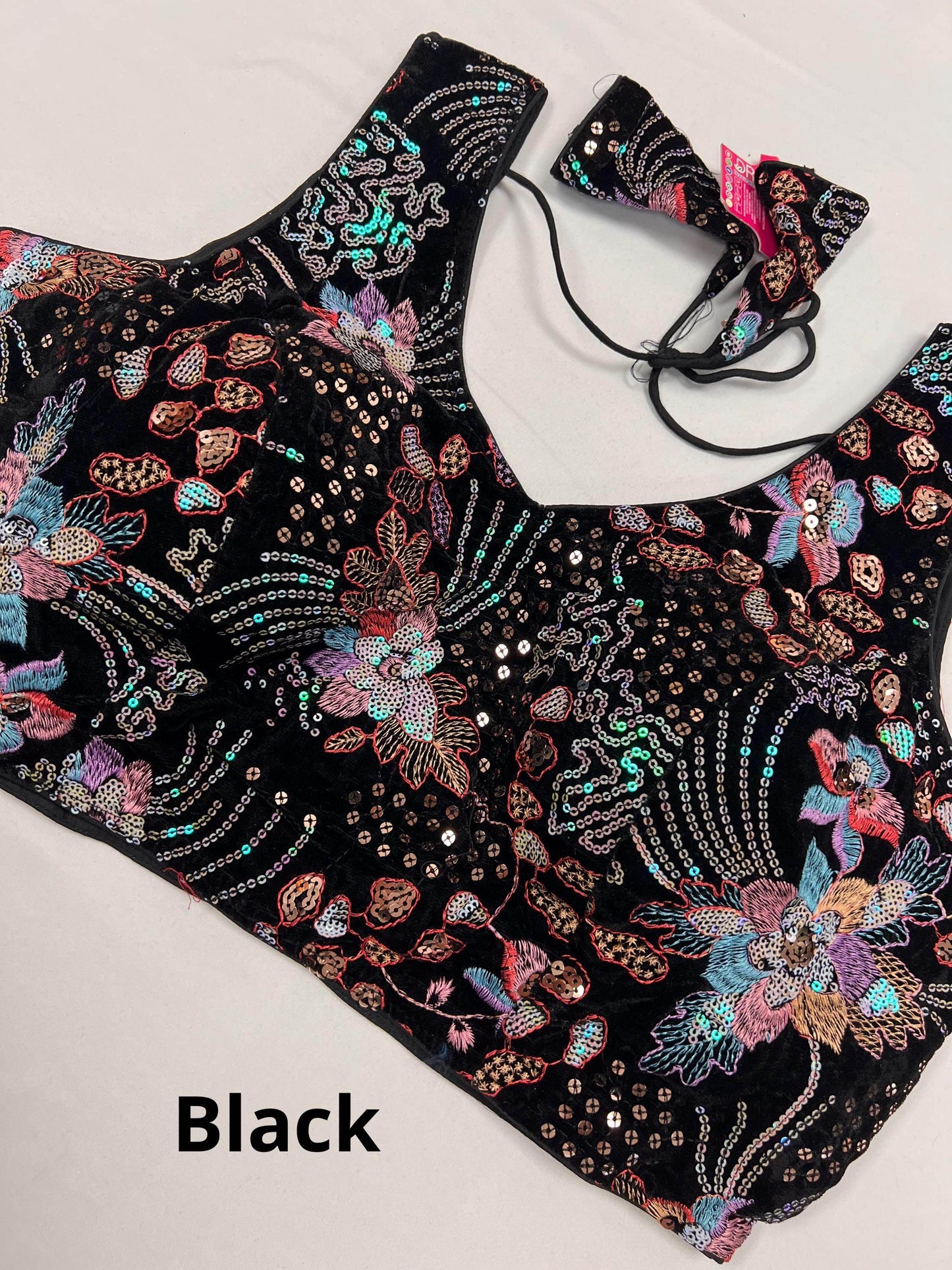 Velvet blouses - Kurti Connection USA