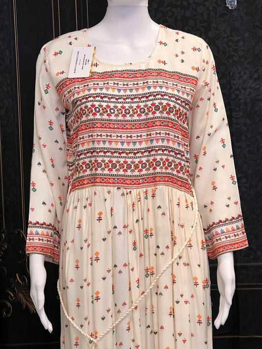 Soft cotton long kurti : SALE - Kurti Connection USA