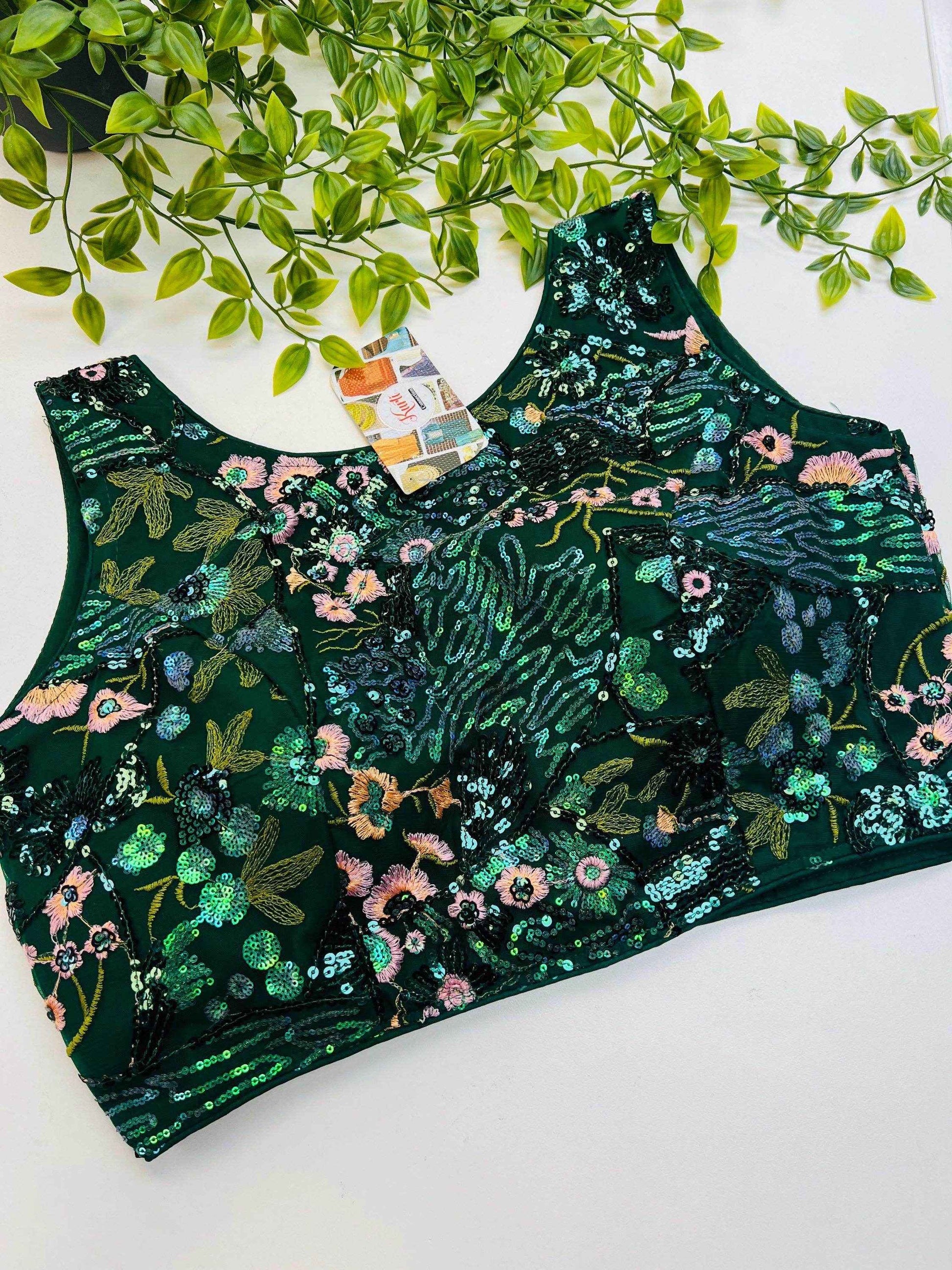 Sequin blouses | readymade blouse