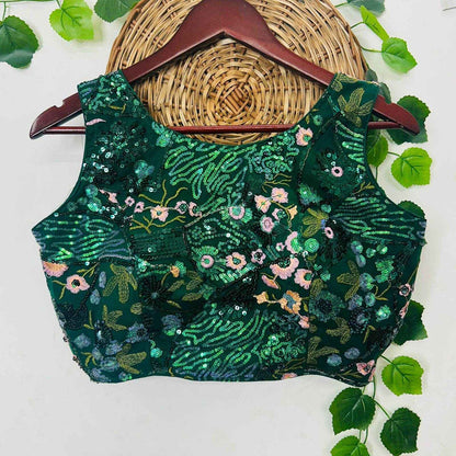 Sequin blouses | readymade blouse