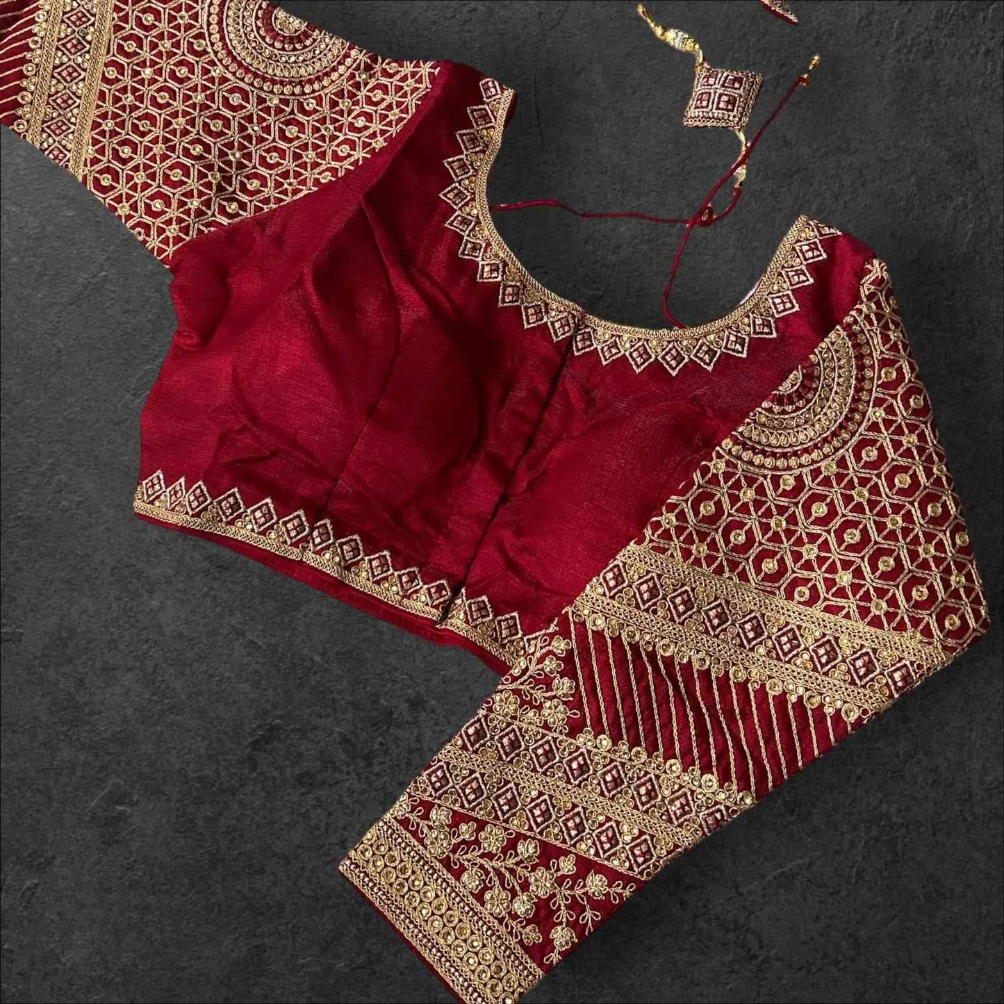 Full sleeves blouse | heavy work blouse