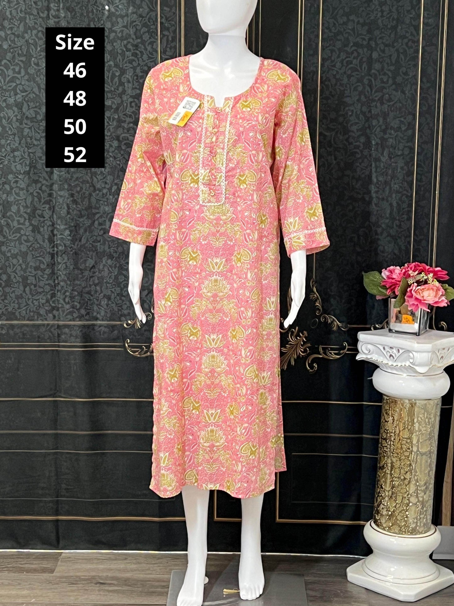 Cotton kurti | printed cotton kurti | Indian salwar suit - Kurti Connection USA