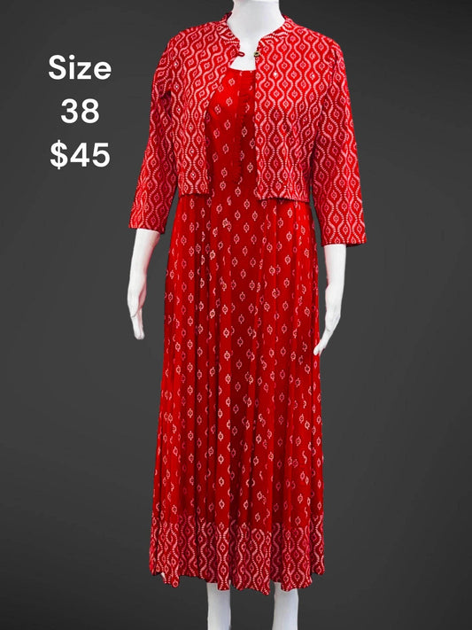 Cotton long kurti - Kurti Connection USA