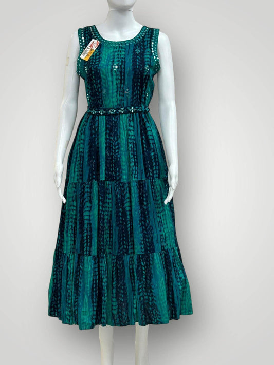 Rayon Long Kurti - Kurti Connection USA