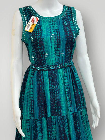 Rayon Long Kurti - Kurti Connection USA