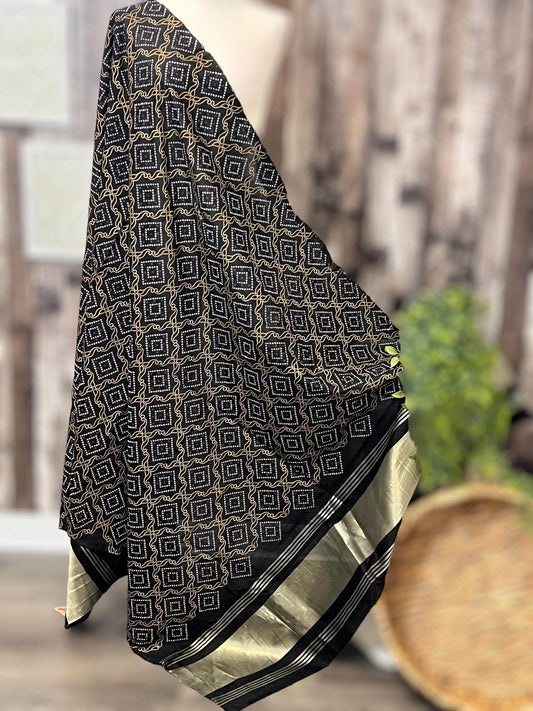 Bandhani print dupatta - Kurti Connection USA