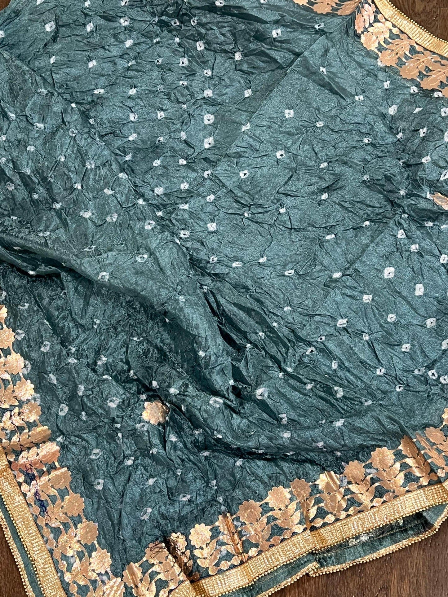 Gota patti bandhani dupatta - Kurti Connection USA