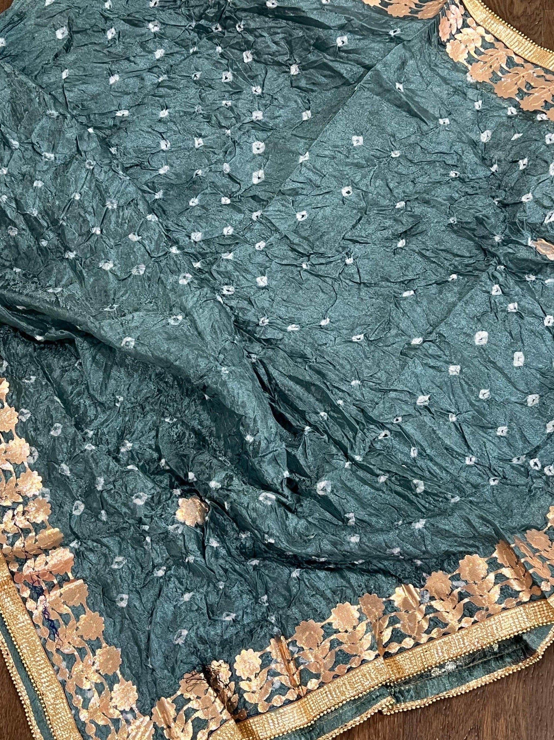 Gota patti bandhani dupatta - Kurti Connection USA