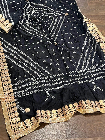 Gota patti bandhani dupatta - Kurti Connection USA