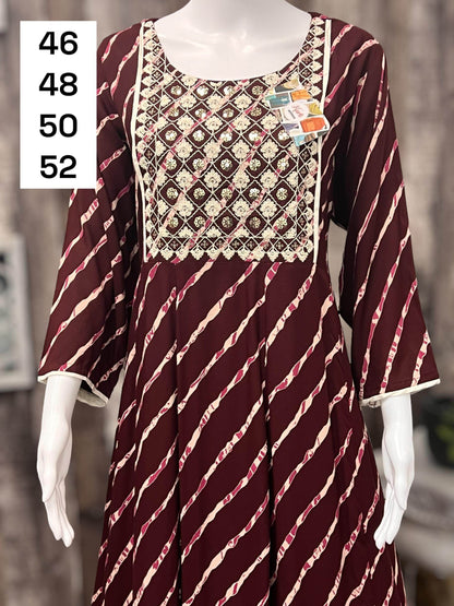 Soft cotton kurti - Kurti Connection USA