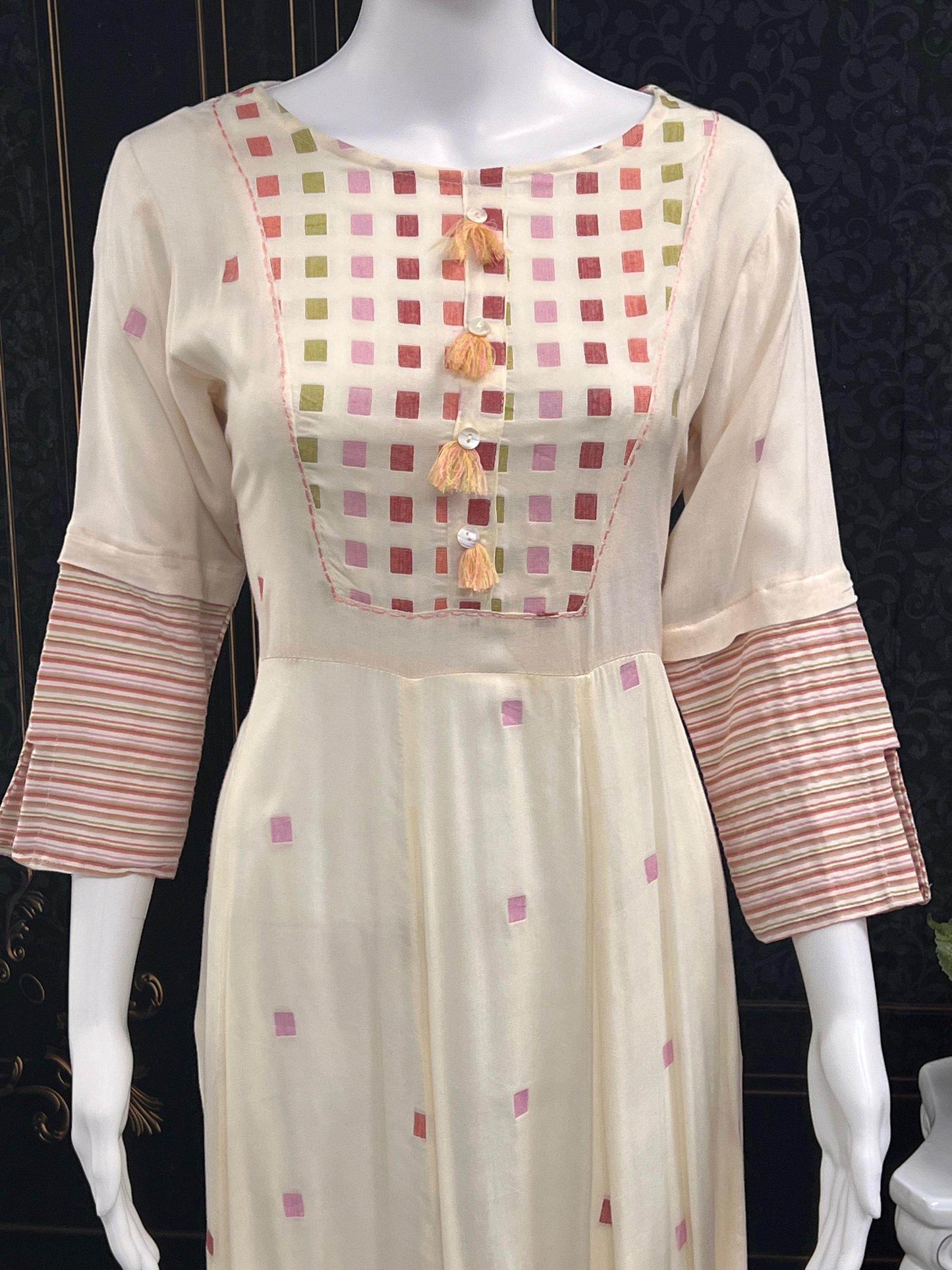 Anarkali style kurti - Kurti Connection USA