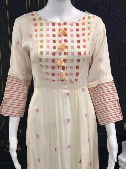 Anarkali style kurti - Kurti Connection USA