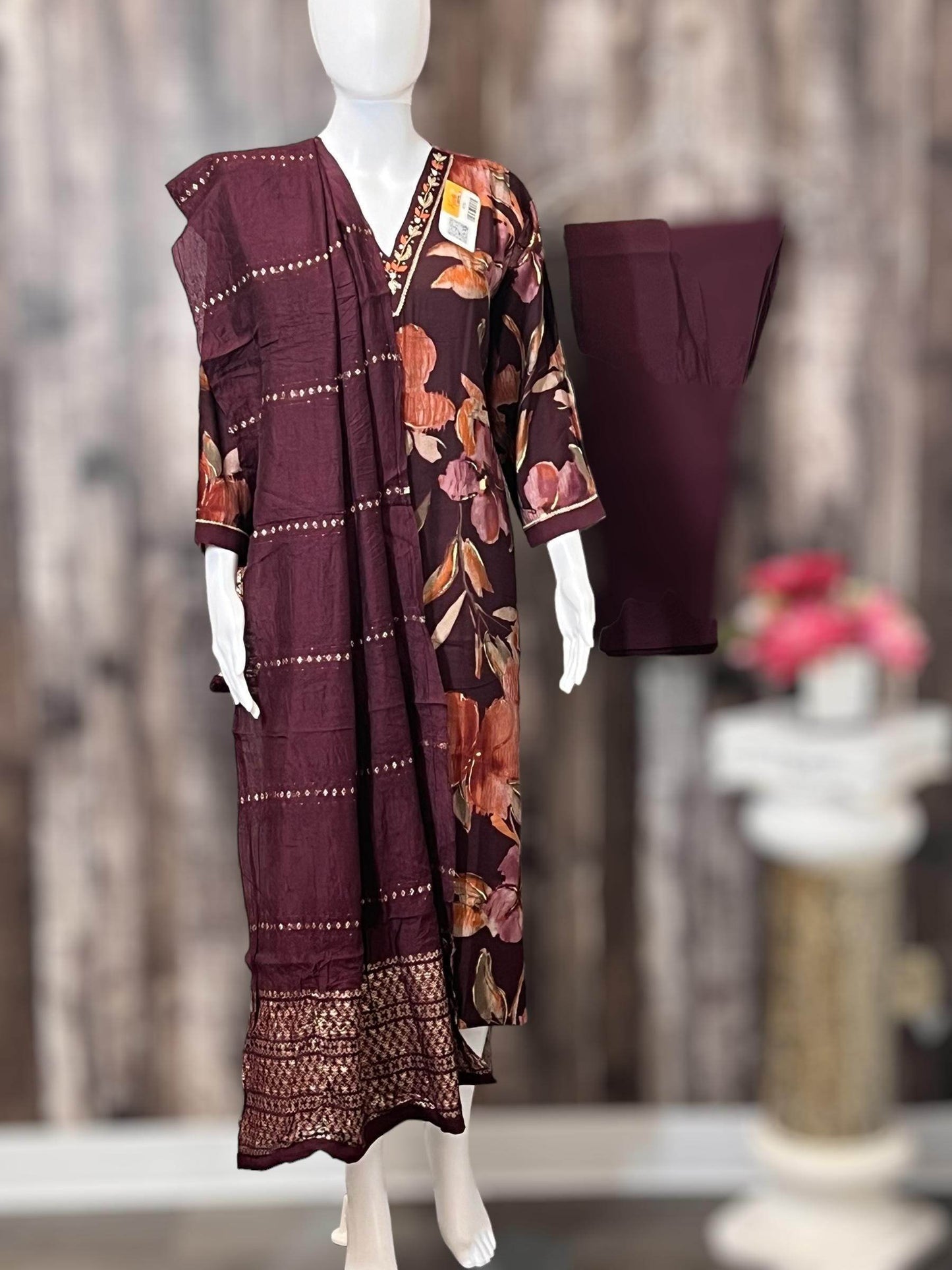 Modal silk kurti set | salwar kameez - Kurti Connection USA