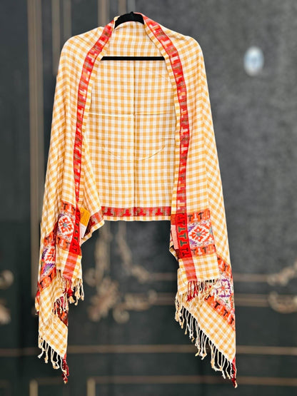 Soft cotton shawl - Kurti Connection USA
