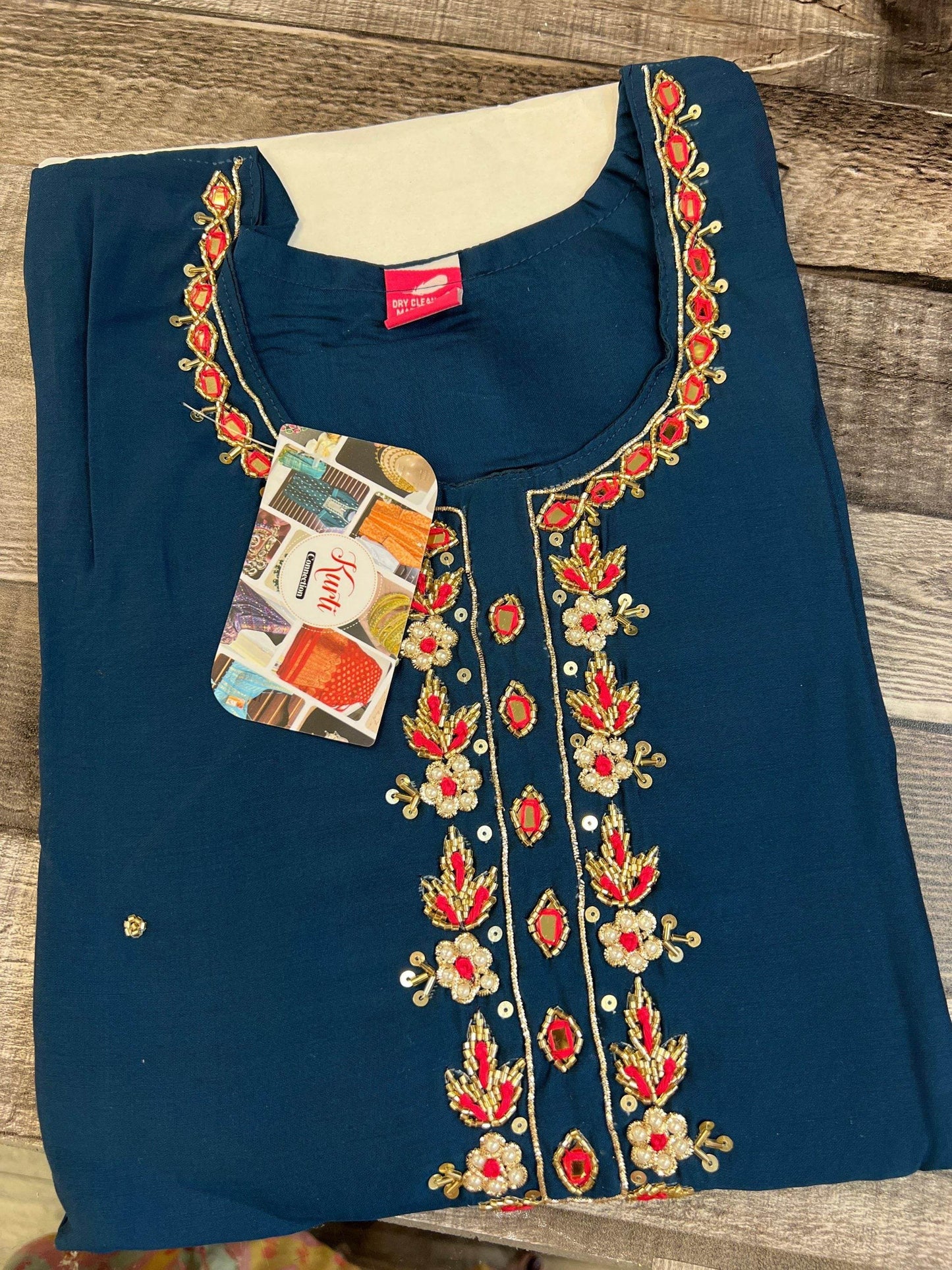 Silk kurti : Size 46 - Kurti Connection USA