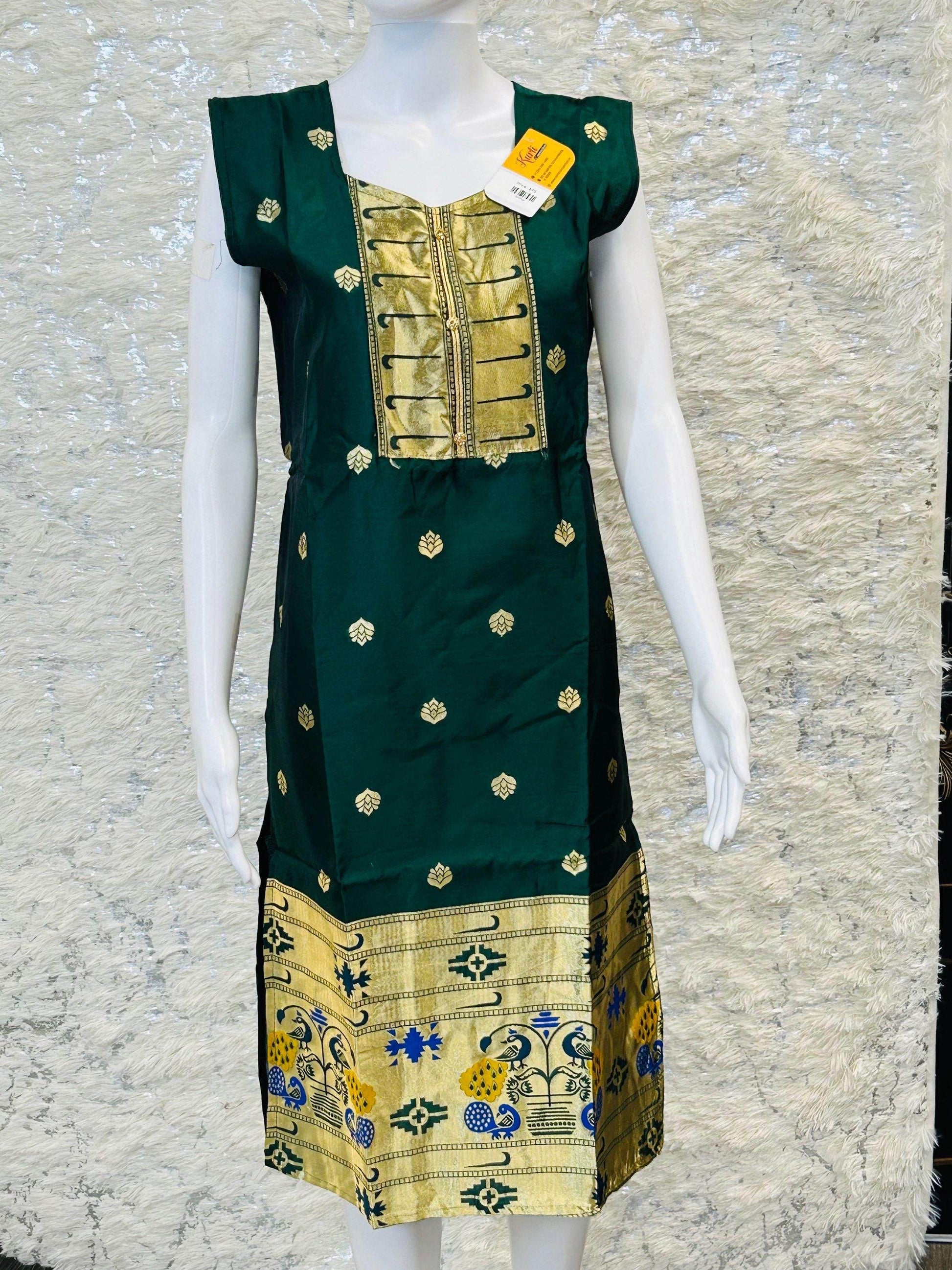 Paithani kurti : sale - Kurti Connection USA