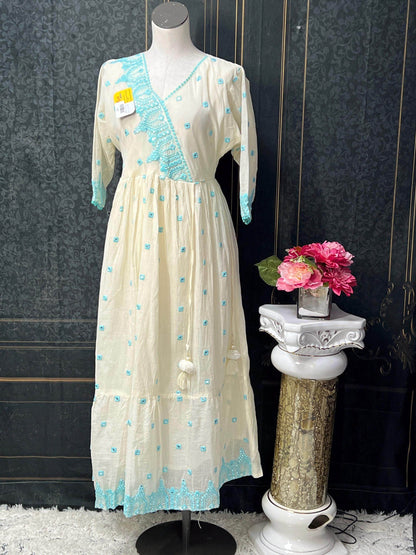 Soft cotton kurti - Kurti Connection USA