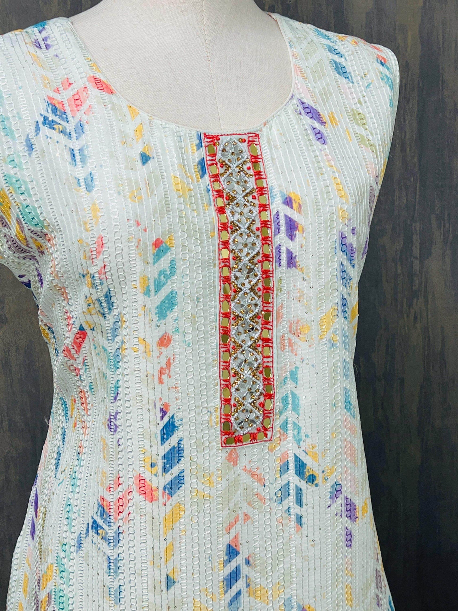 Soft cotton kurti - Kurti Connection USA