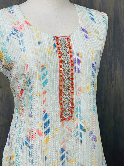 Soft cotton kurti - Kurti Connection USA