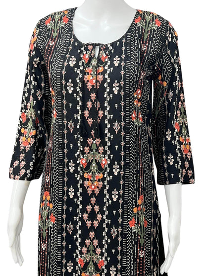 Mulmul cotton Kurti - Kurti Connection USA