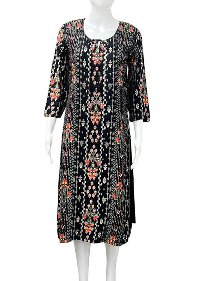 Mulmul cotton Kurti - Kurti Connection USA
