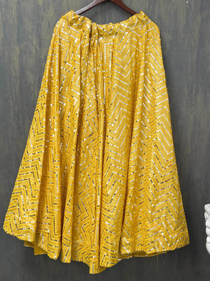 Sequin Lehenga - Kurti Connection USA