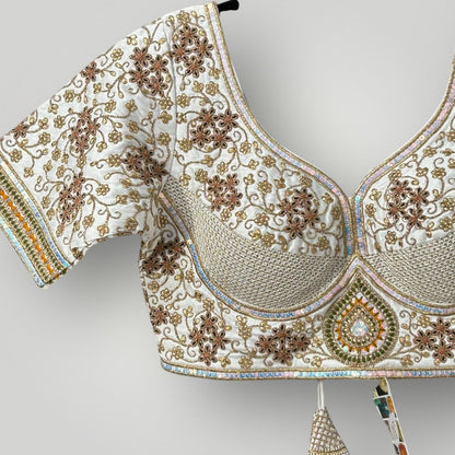 Heavy work blouse - Kurti Connection USA