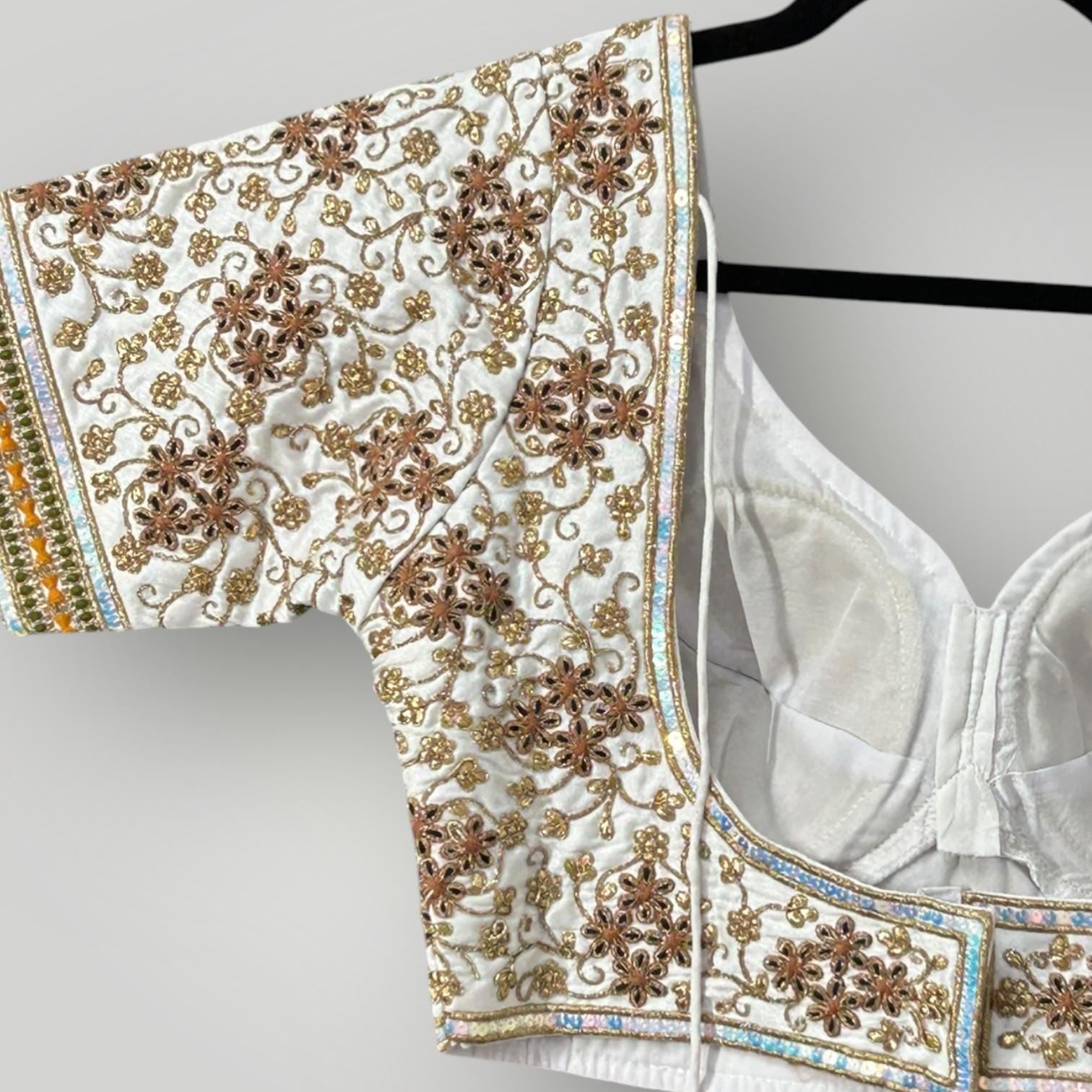 Heavy work blouse - Kurti Connection USA