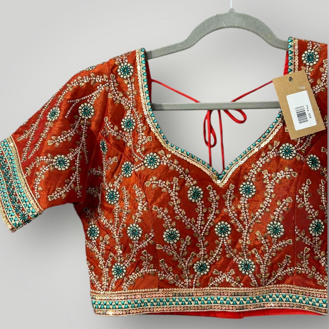 Silk Blouse - Kurti Connection USA