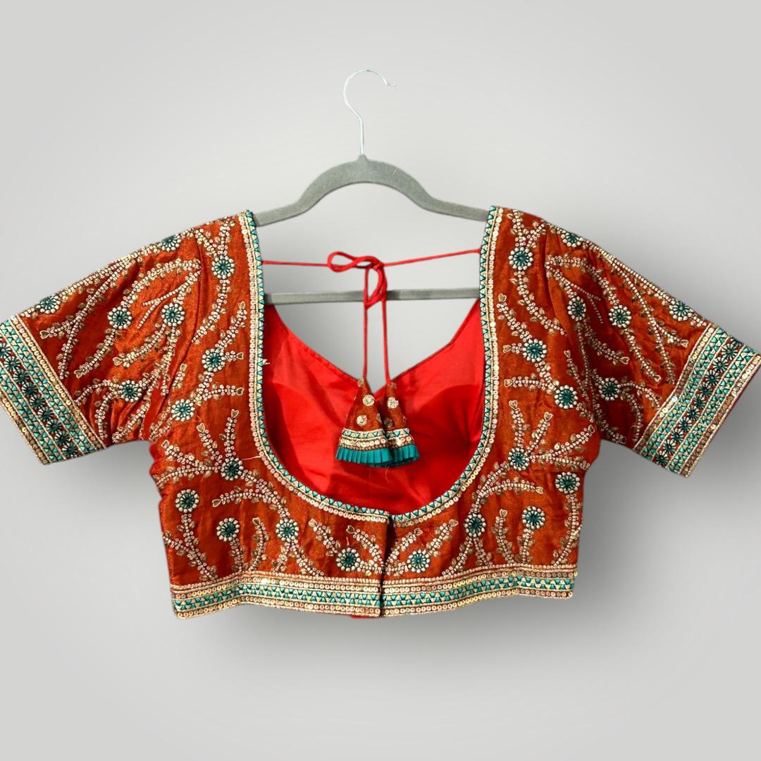 Silk Blouse - Kurti Connection USA