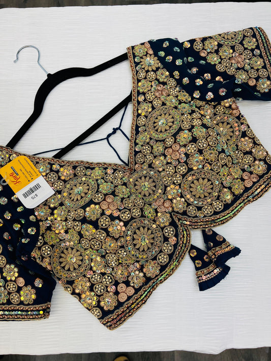 Designer party wear blouses - Kurti Connection USA