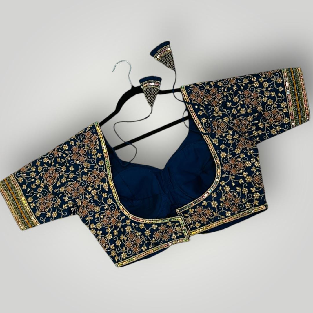 Heavy work blouse - Kurti Connection USA