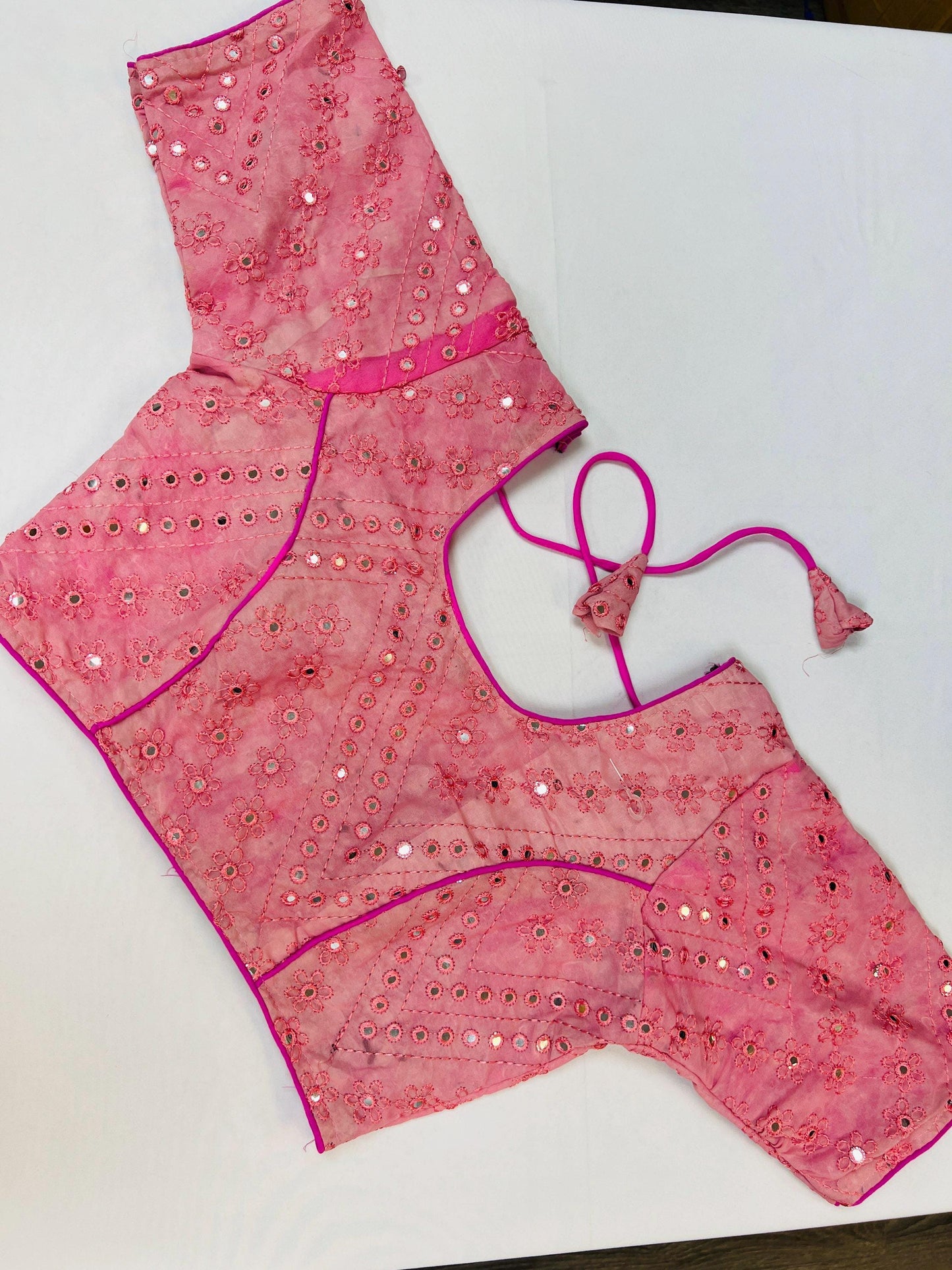 Pink Blouse : Clearance - Kurti Connection USA