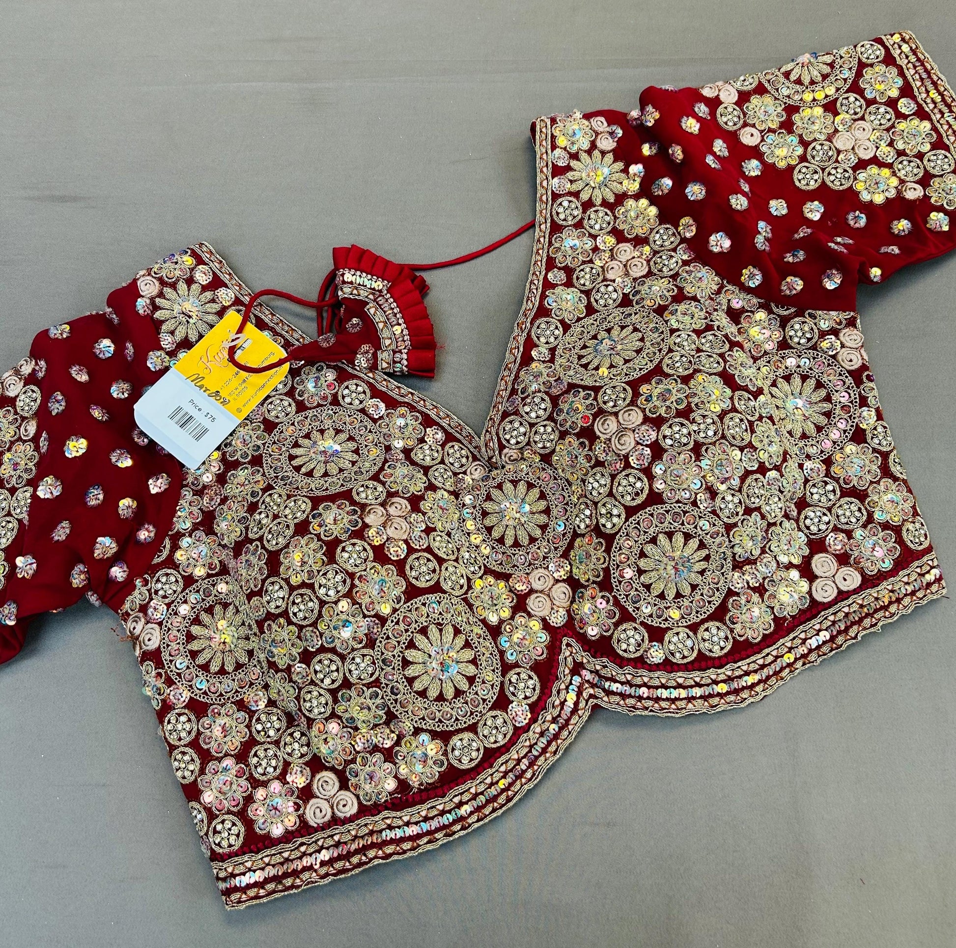 Heavy work blouses | readymade blouse - Kurti Connection USA