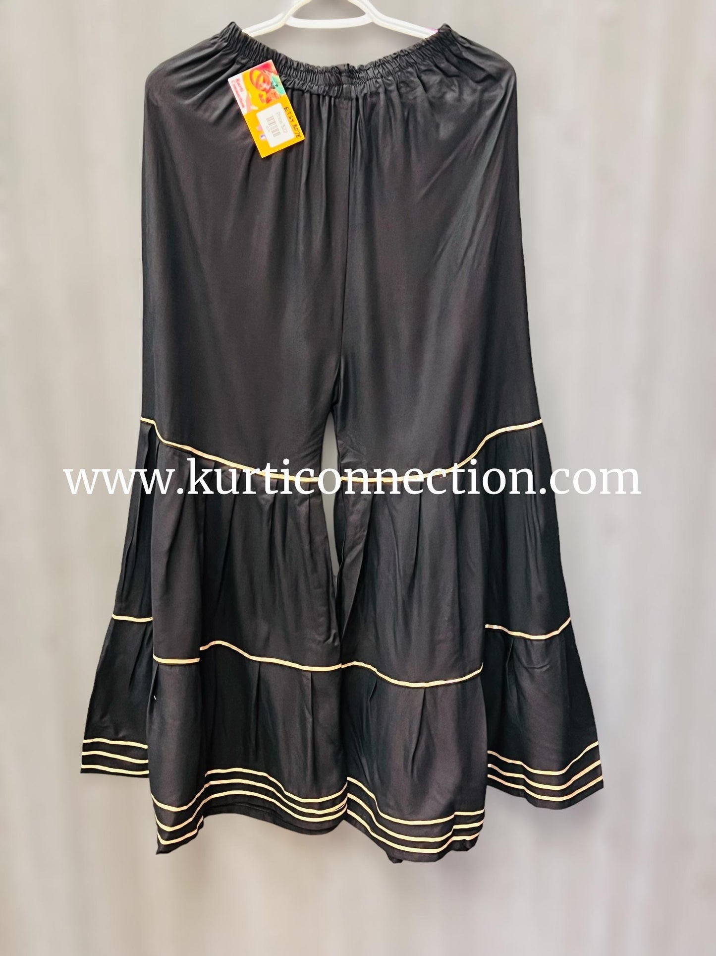Rayon cotton sharara pants - Kurti Connection USA