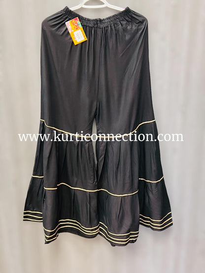 Rayon cotton sharara pants - Kurti Connection USA