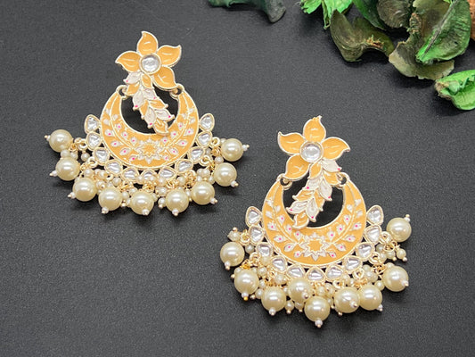Chandbali earrings - Kurti Connection USA