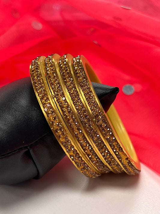 Golden bangles - Kurti Connection USA