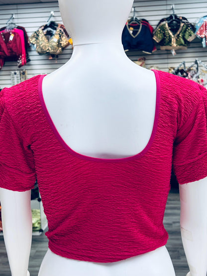 Stretchable blouses | Colors available - Kurti Connection USA