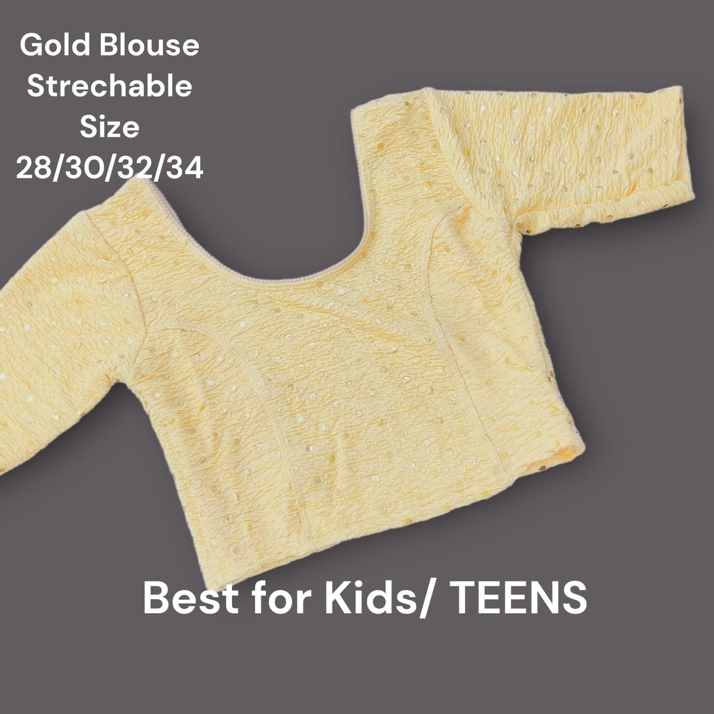 Strechable blouse - Kurti Connection USA