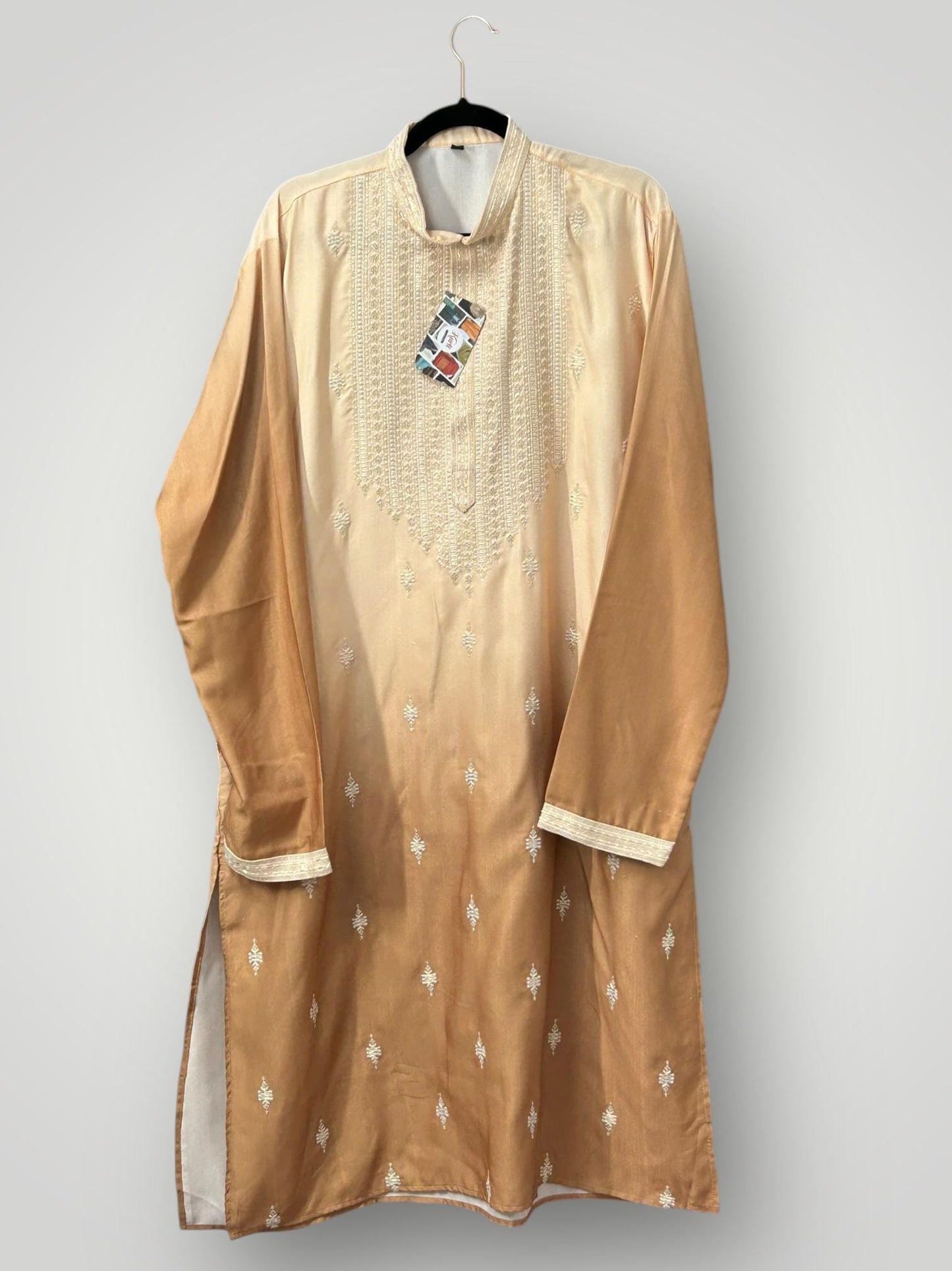 Dual shade Kurta pajama set - Kurti Connection USA